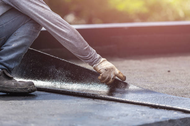 Professional Exterior Waterproofing technician working in Morrisonville, WI